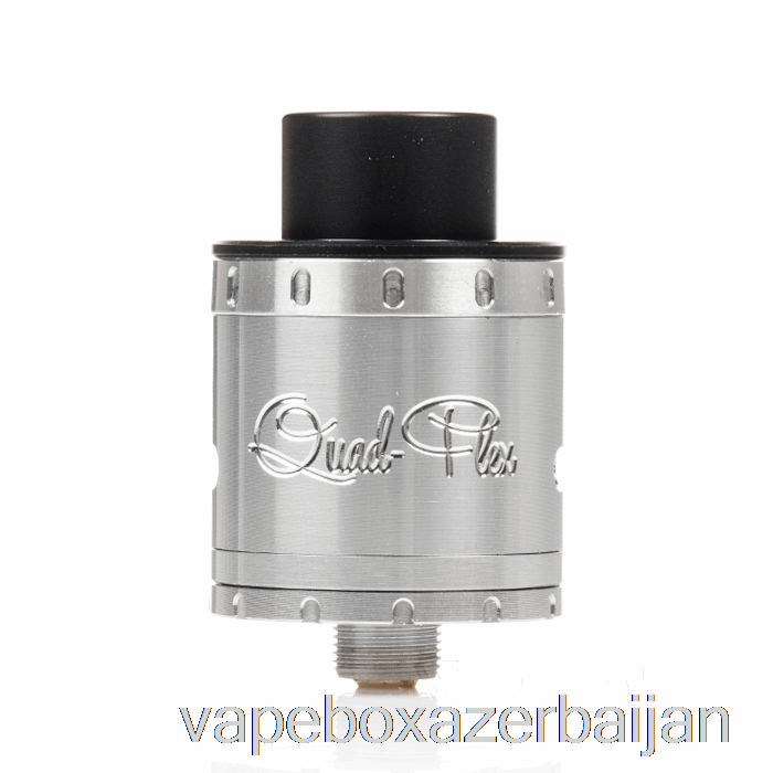 Vape Smoke Aspire Quad-Flex Power Pack Stainless Steel